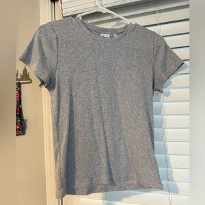 TNA Light Gray Crew Neck Tee